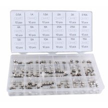 Fusibles de vidrio para automoviles 5X20mm - 180uds